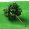 10pcs Model Tall Green Tree Spring Look Park HO Scale