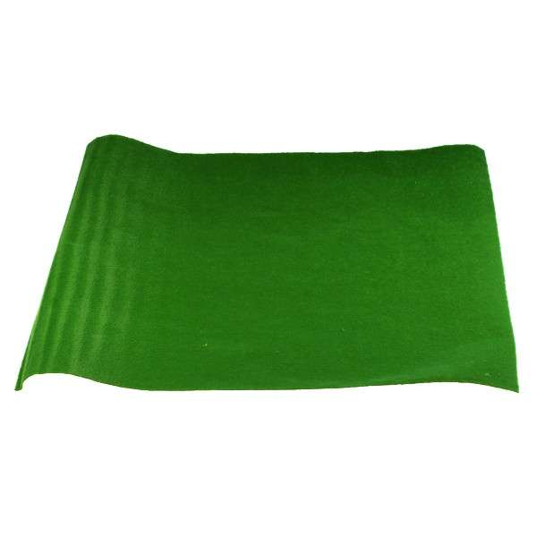 Model Train Layout Grass Mat Short Dark Green 0.5x0.5m