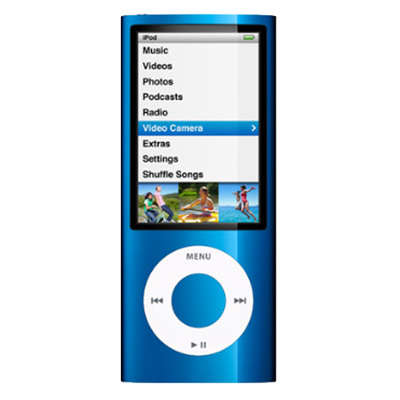 APPLE IPOD 8GB NANO 5TH GENERATION BLUE - Manufacturer refurbished