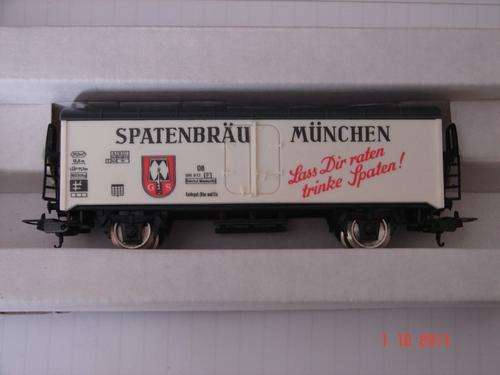 Lima HO - Beer wagon in mint condition - steel wheels