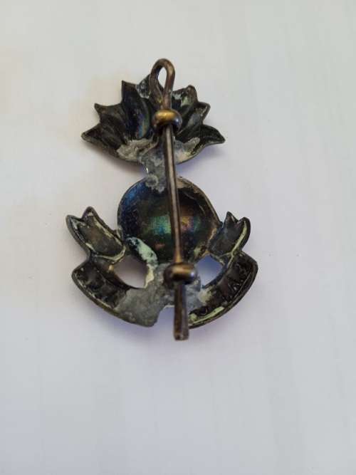 WWii South African Engineering Corps Cap Badge