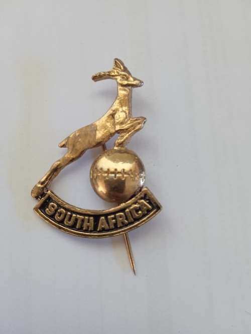 Vintage South African Rugby Pin
