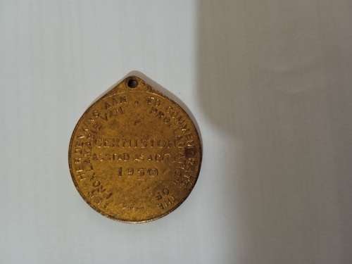 1950 Proclamation of Germiston as city medal