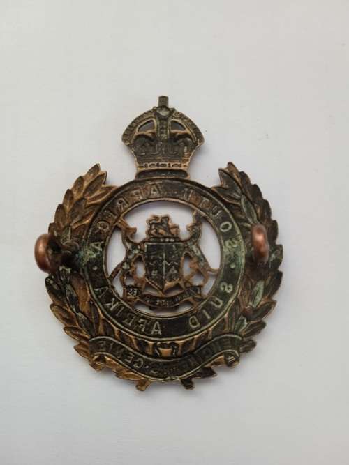 WW2 SA Engineers Corps Cap Badge