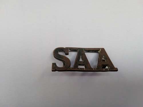 South African Army Artillery WWii shoulder title