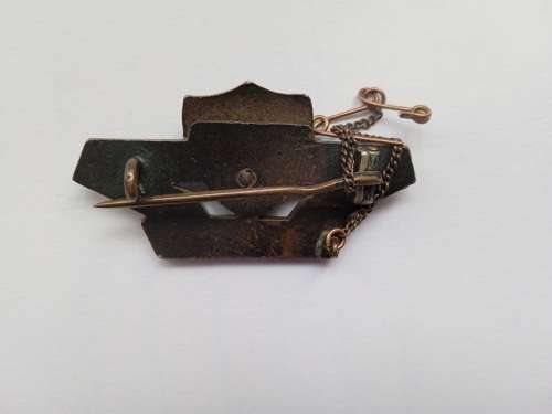 Vintage Guys Hospital Dare Quam Badge