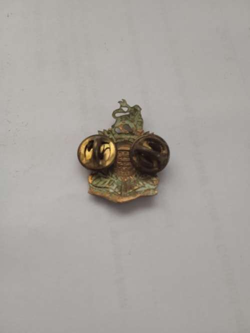 South African army service corps collar badge
