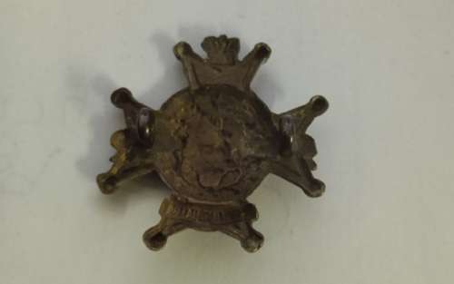 Boer war Victorian Derbyshire Sherwood Foresters badge