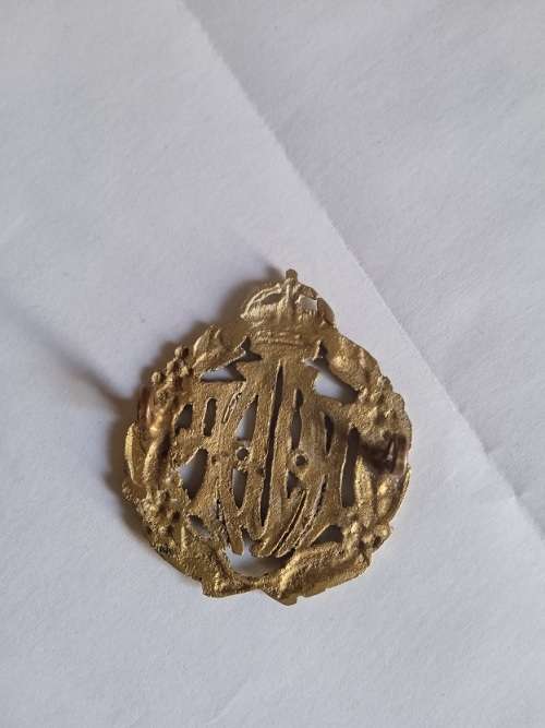 Rare WWii Royal Australian Air Force Cap Badge