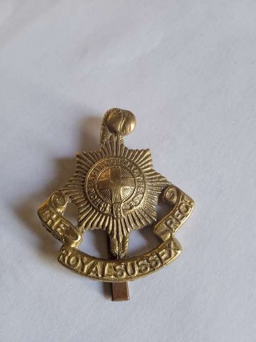 Royal Sussex Regiment cap badge