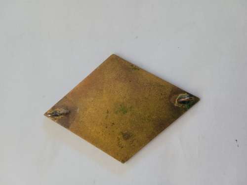 WW2 Spanish collar badge General Military acadamy