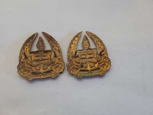 2 x South African Military Gymnasium badges (1950 - 1967)