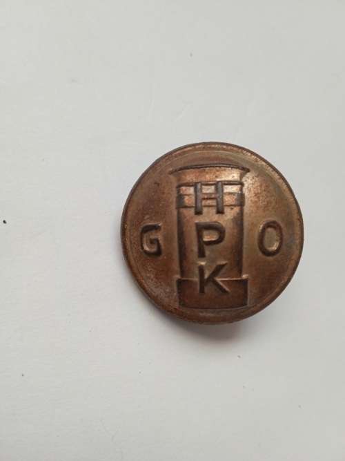 Vintage General Post Office button