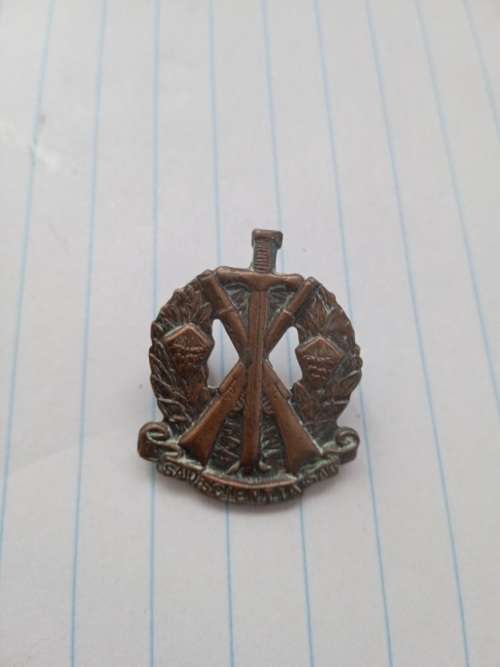 WW2 South African Instructional corps badge