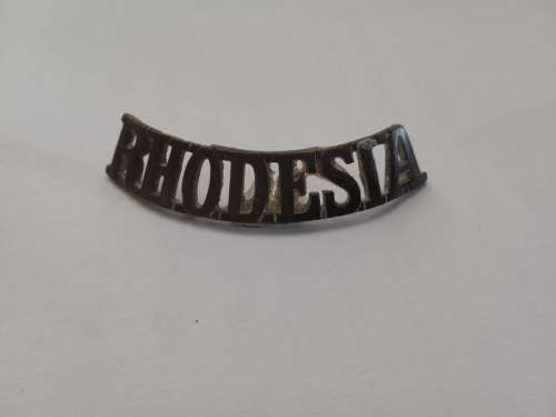 Rhodesia shoulder title