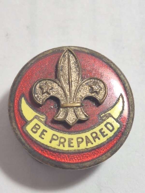 Boy Scout master enamel badge