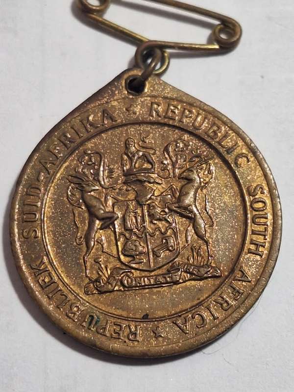1961 formation of RSA medal