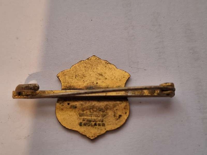 1938 SA Tour British bowlers badge