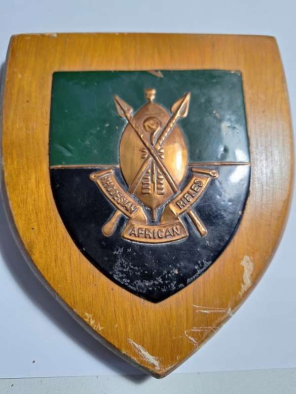 Rhodesian African Rifles plaque