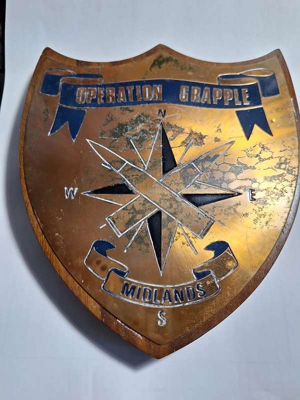 Rhodesia, Operation Grapple Midlands Plaque