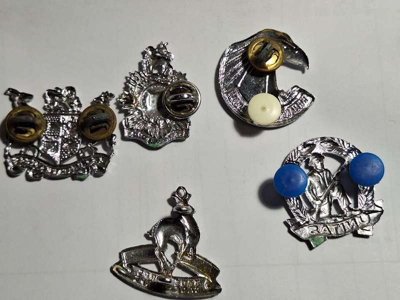 5 x Badges