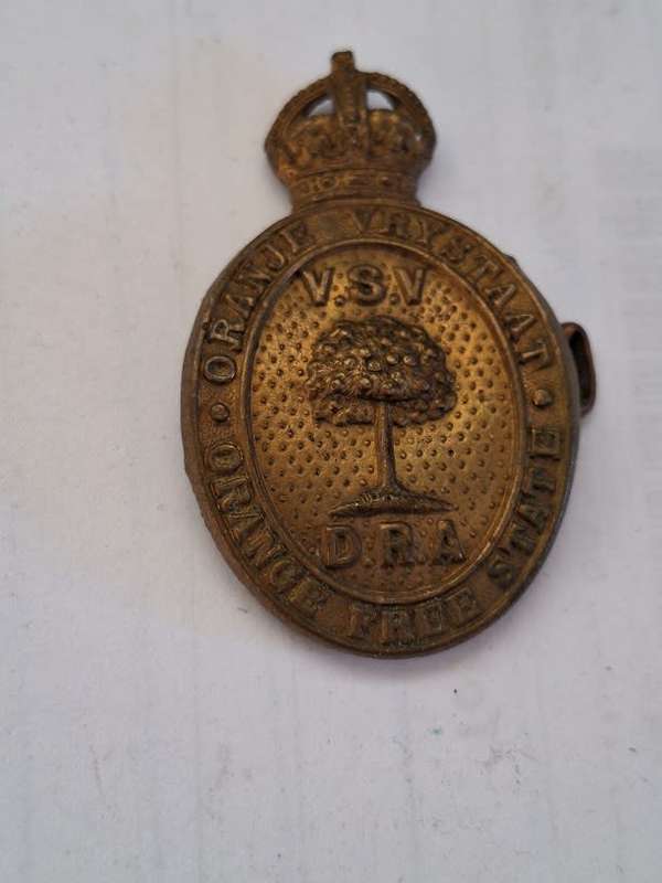 SA OFS Defence Rifle Association badge