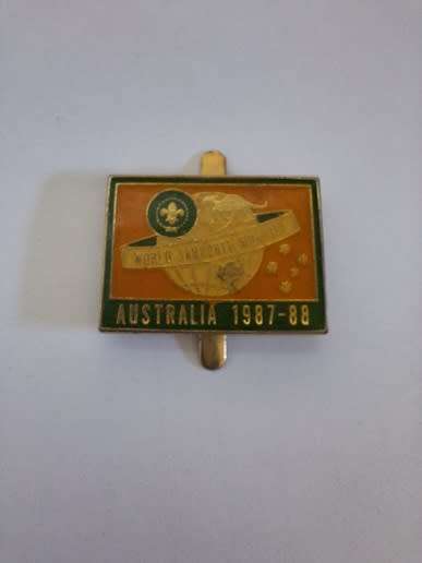 1987-88 16th World Jamboree Mondial Boyscout Sovenir badge Australia