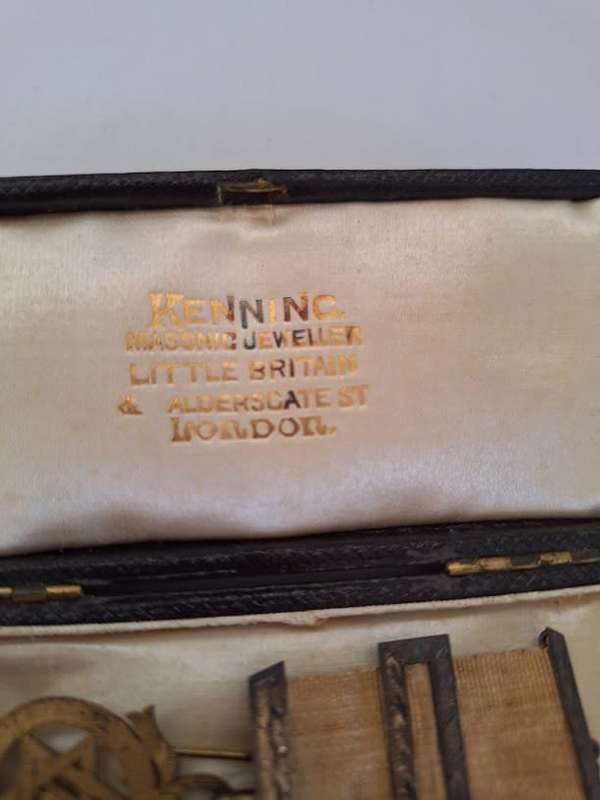 Silver Gilt Royal Arch Masonic jewel hallmarked