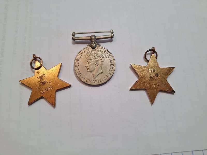 WW2 Medals given to JP Landrey