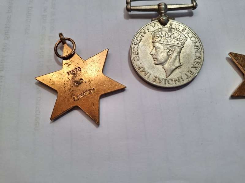 WW2 Medals given to JP Landrey