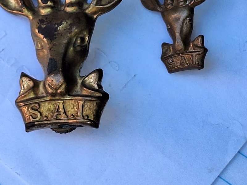 SA Infantry bages