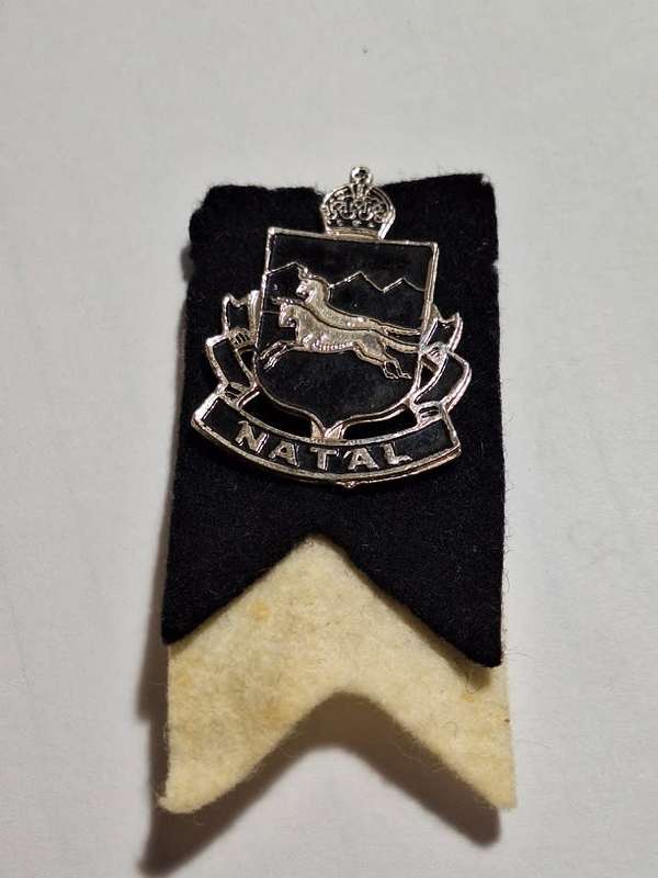 Vintage Natal Rugby pin
