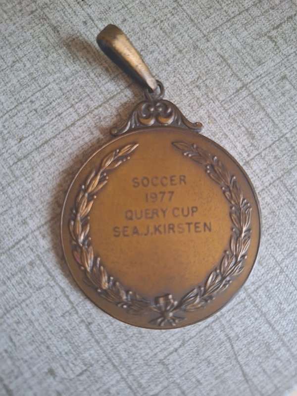 SA Navy medal for Soccer 1977