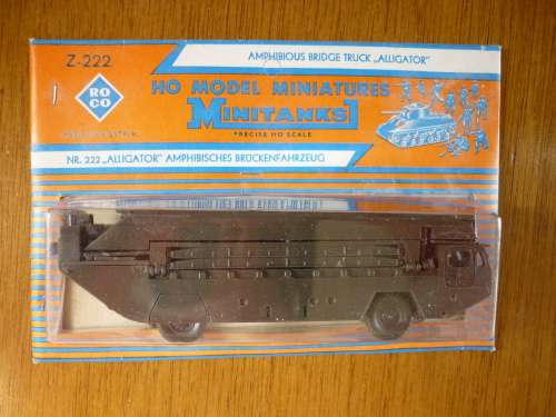 ROCO MINITANKS ORIGINAL IST SERIES-1970'S - ALLIGATOR BRIDGE LAYER   - IN ORIGINAL BLISTER PACK