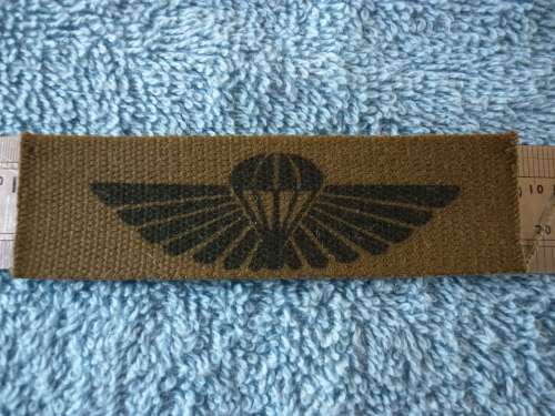 SADF AIR SUPPLY WING - PRINTED ON NUTRIA