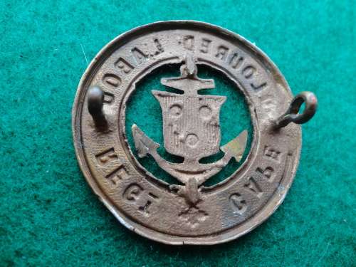 WW1 CAPE COLOURED LABOUR REGIMENT CAP BADGE - SCARCE -