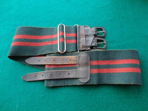 RHODESIAN ARMY WOMEN'S SERVICE CORP STABLE BELT