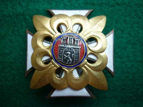 LWOW SCOUT'S CROSS-AWARDED TO POLISH SCOUTS FOR THE DEFENCE OF LWOW AGAINST RUSSIAN FORCES 1910-1918