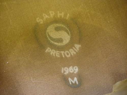 SAAF SENIOR OFFICERS CAP - COLONEL'S & BRIGADIERS - DATED 1969
