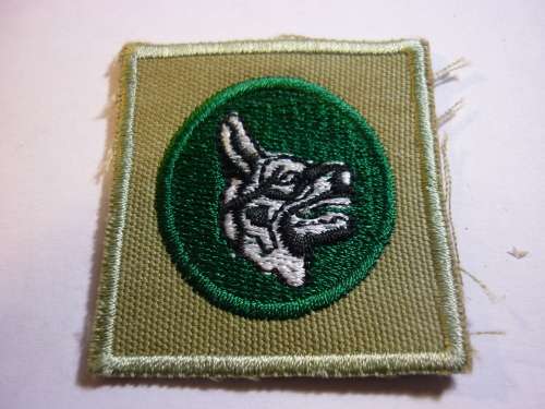 SANDF - DOG HANDLER CLOTH PROFICIENCY BADGE