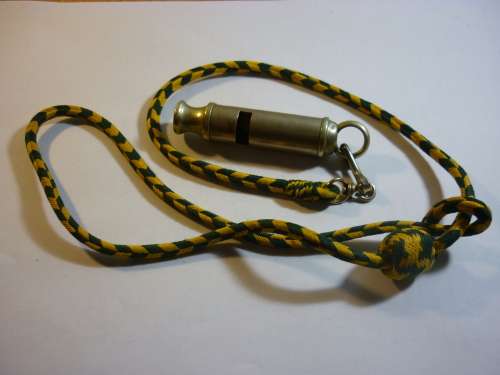 INFANTRY LANYARD & WISTLE