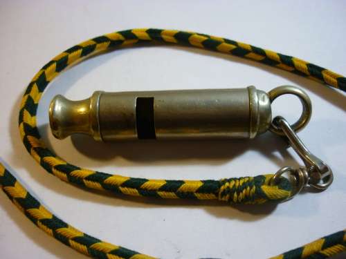 INFANTRY LANYARD & WISTLE