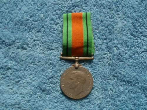 DEFENCE MEDAL UNNAMED