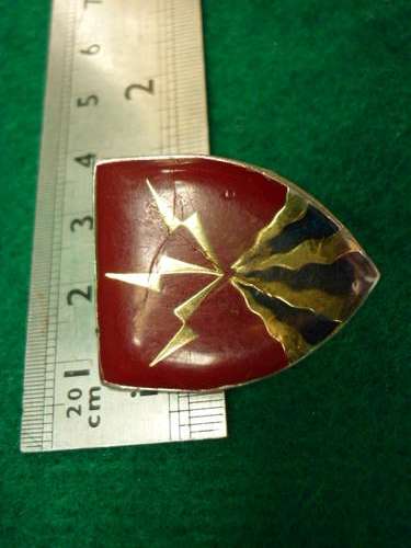 SOUTH WEST AFRICA 51 BATTALION FLASH - SMALL - ALL PINS INTACT