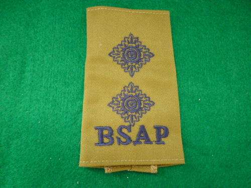 BSAP POLICE INSPECTOR RANK SLIDE