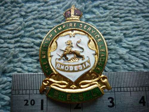 RHODESIA BESL PIN