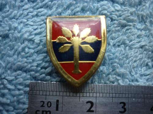 SOUTH WEST AFRICA ENG. SUPPORT SQUADRON GROOTFONTEIN - CRAVAT PIN - ALL PINS INTACT M