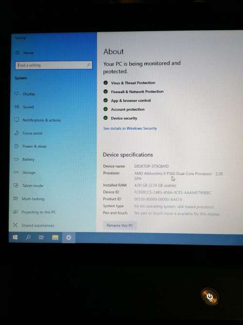 HP 625 Laptop