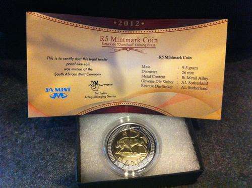 2012 Oom Paul R5 Mintmark