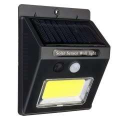 SOLAR POWERED COB WALL LIGHT